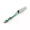 Netwerkkabel PATCHBOX CONE46STPGR RJ-45 Cat6a 2,5 m groen