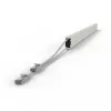 Netwerkkabel PATCHBOX CONE46STPSL RJ-45 Cat6a 2,5 m grijs