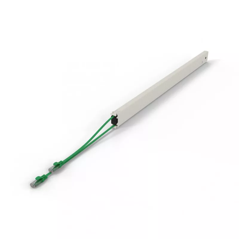 Netwerkkabel PATCHBOX CONE46UTPGR RJ-45 Cat6a 2,5 m groen