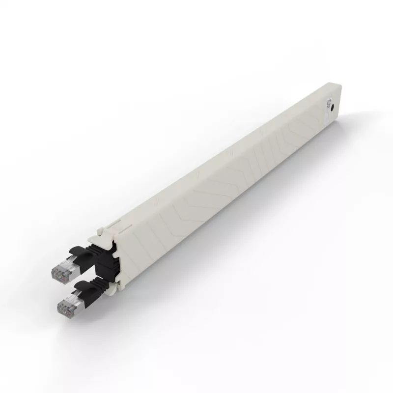 Netwerkkabel PATCHBOX CONEX8STPBK RJ-45 Cat6a 0,8 m zwart