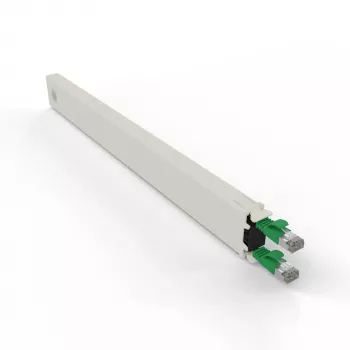 Netwerkkabel PATCHBOX CONEX8STPGR RJ-45 Cat6a 0,8 m groen