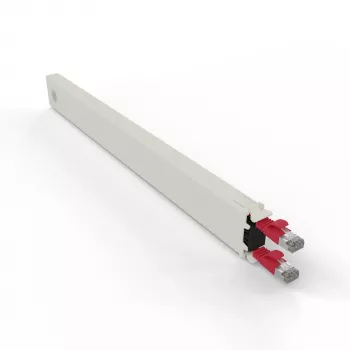 Netwerkkabel PATCHBOX CONEX8STPRD RJ-45 Cat6a 0,8 m rood
