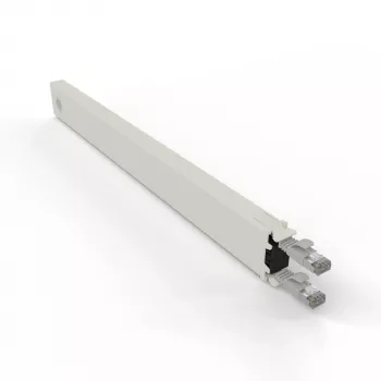 Netwerkkabel PATCHBOX CONEX8STPSL RJ-45 Cat6a 0,8 m grijs