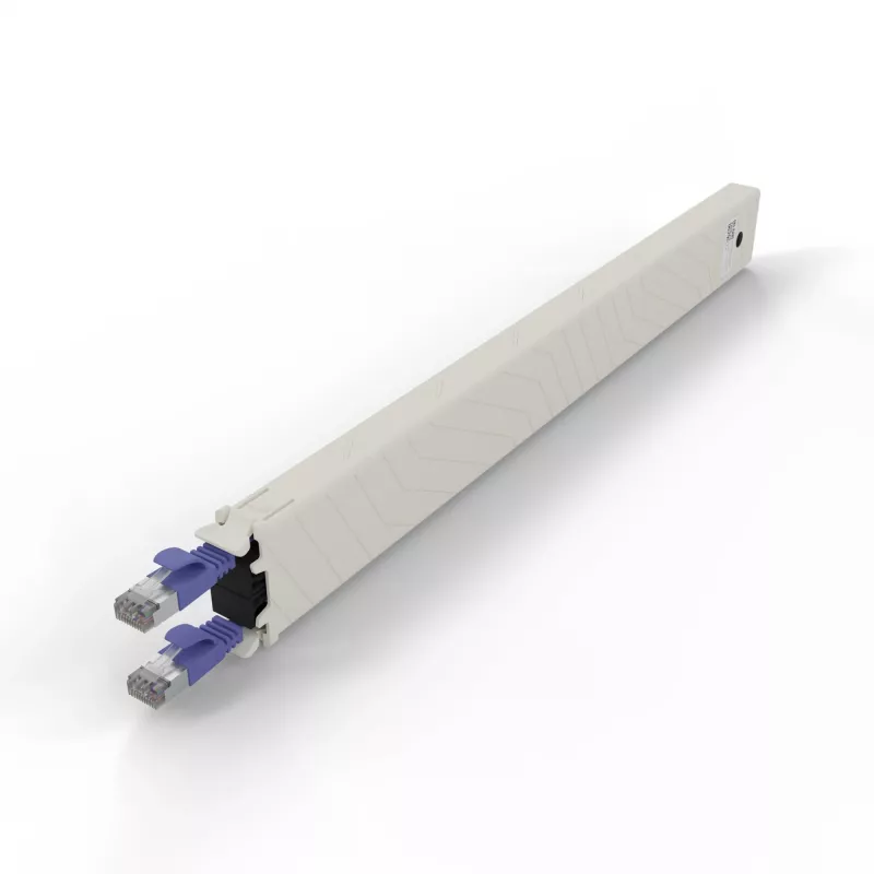 PATCHBOX CONEX8STPVI netwerkkabel violet 0,8 m Cat6a U/FTP STP