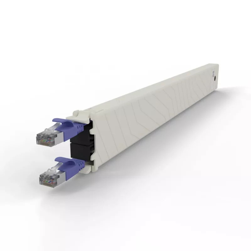 PATCHBOX CONEX8STPVI netwerkkabel violet 0,8 m Cat6a U/FTP STP