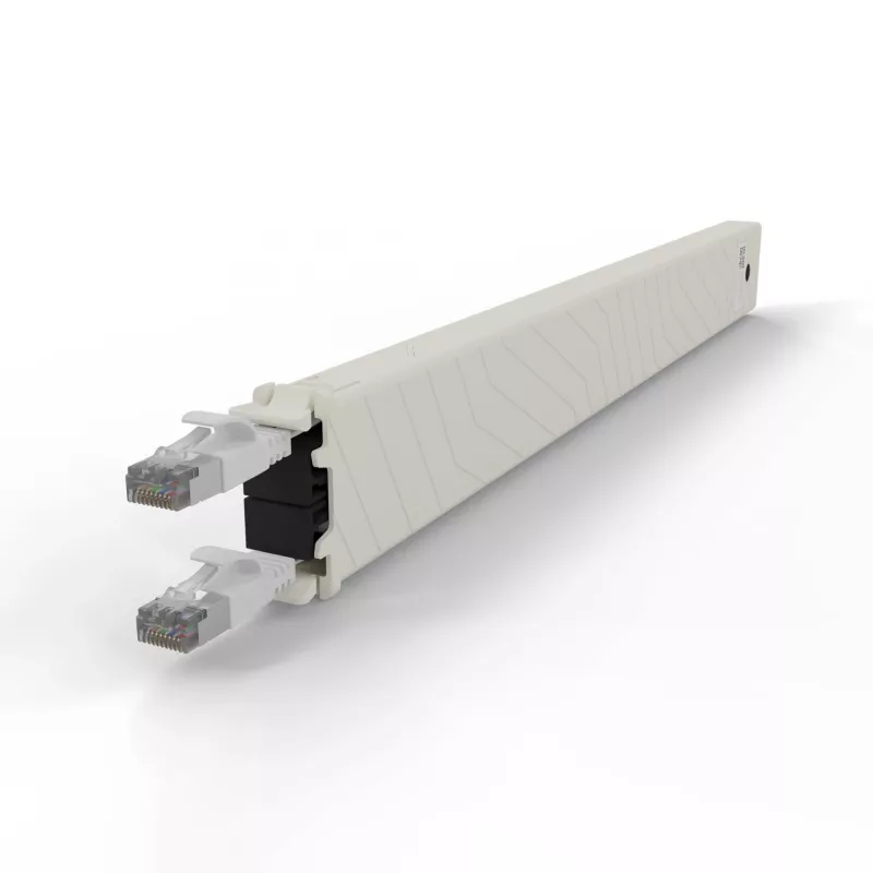 Netwerkkabel PATCHBOX CONEX8STPWH RJ-45 Cat6a 0,8 m wit