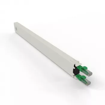 Netwerkkabel PATCHBOX CONEX8UTPGR RJ-45 Cat6a 0,8 m groen