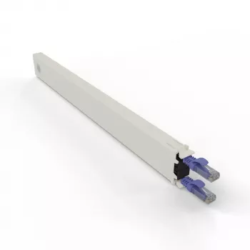 Netwerkkabel PATCHBOX CONEX8UTPVI RJ-45 Cat6a 0,8 m violet