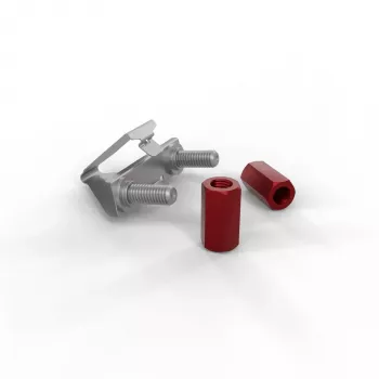 Schroeven & moeren PATCHBOX dvmnt50RD M6 aluminium staal 50 stuks