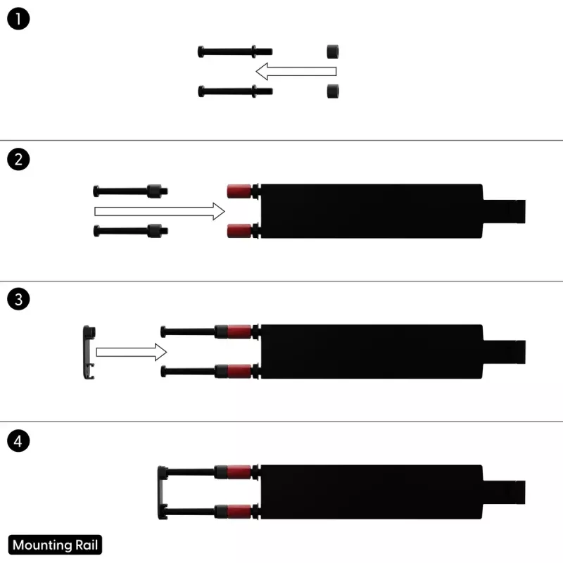 Kabelmanagement-paneel PATCHBOX Patchcatch Solo 24-pack zwart rood
