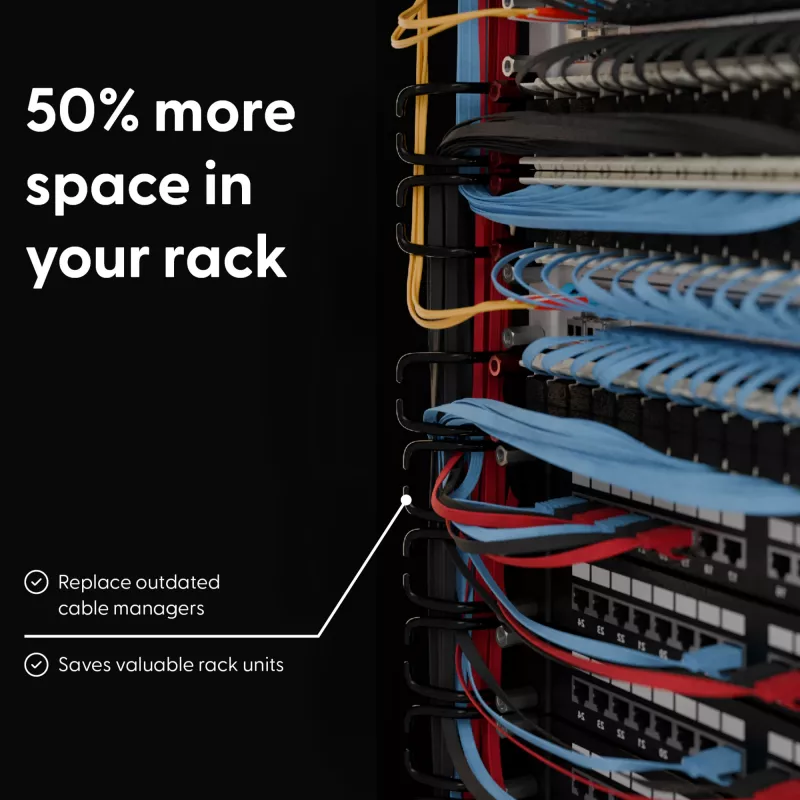 Kabelhouder PATCHBOX One PONECATCH 4x Patchcatch breedte 50mm diepte 58mm hoogte 51mm