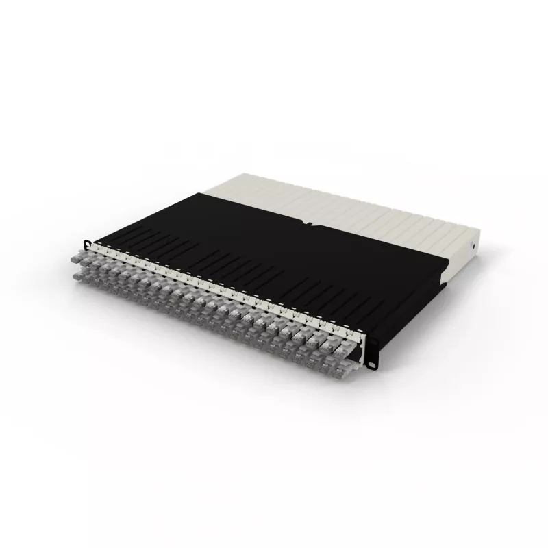 Netwerkkabel PATCHBOX PONEX8STPSL RJ-45 Cat6a 0,8 m grijs