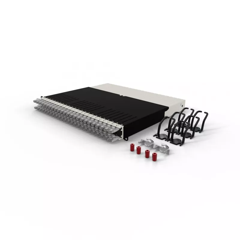Netwerkkabel PATCHBOX PONEX8STPSL RJ-45 Cat6a 0,8 m grijs