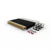 PATCHBOX .one PONEX8STPYL 8RU Cat6a U/FTP intrekbaar patchkabelsysteem, 0,8 m, RJ-45, 10 Gbit/s, PoE, 24 cassettes, geel