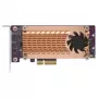 QNAP QM2-2S-220A interfacekaarten/-adapters intern M.2