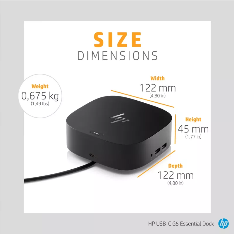 Dockingstation HP USB-C G5 Essential Dock