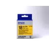 Epson labelcartridge Strong Adhesive LK-5YBW zwart/geel 18mm (9m)