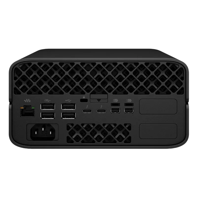 HP Z2 G1a Copilot+ PC AMD Ryzen AI Max PRO 390 32 GB LPDDR5x-SDRAM 1 TB SSD Windows 11 Pro mini-pc workstation AI-workstation, AI-pc zwart