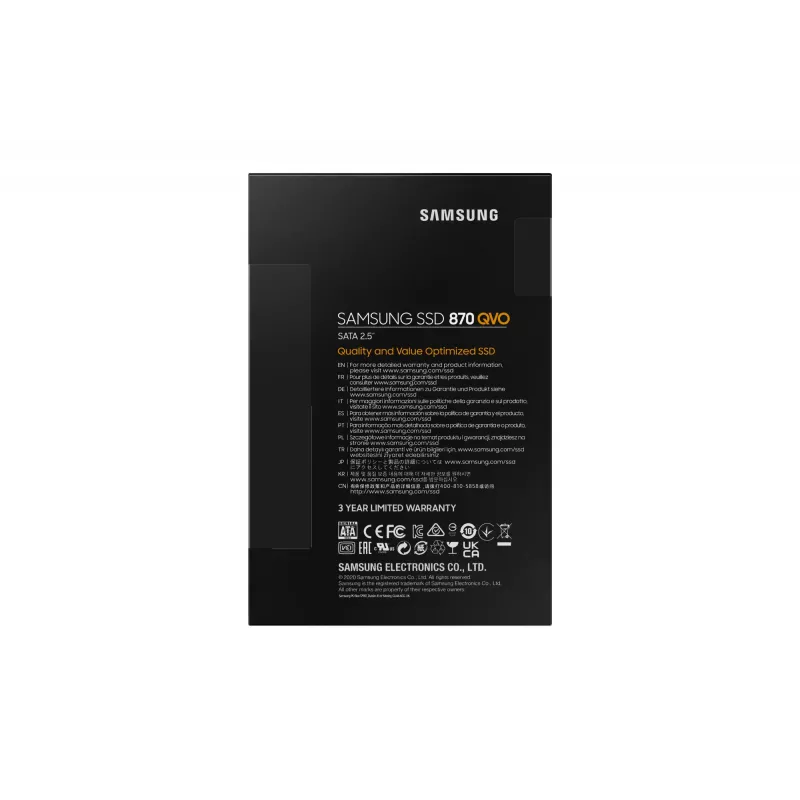 Samsung MZ-77Q8T0 8 TB 2,5 inch Serial ATA III V-NAND MLC