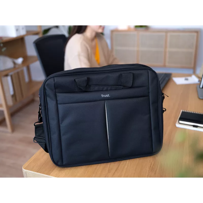 Trust Primo draagtas voor 16 inch laptops, aktetas, 40,6 cm (16 inch), schouderband