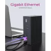 ICY BOX IB-DK2262AC bedraad USB 3.2 Gen 1 (3.1 Gen 1) Type-C antraciet