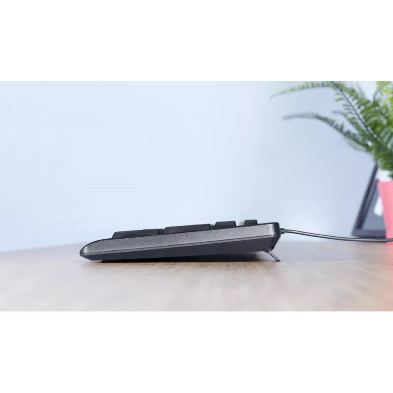 Trust TK-150 toetsenbord kantoor USB QWERTZ Duits zwart