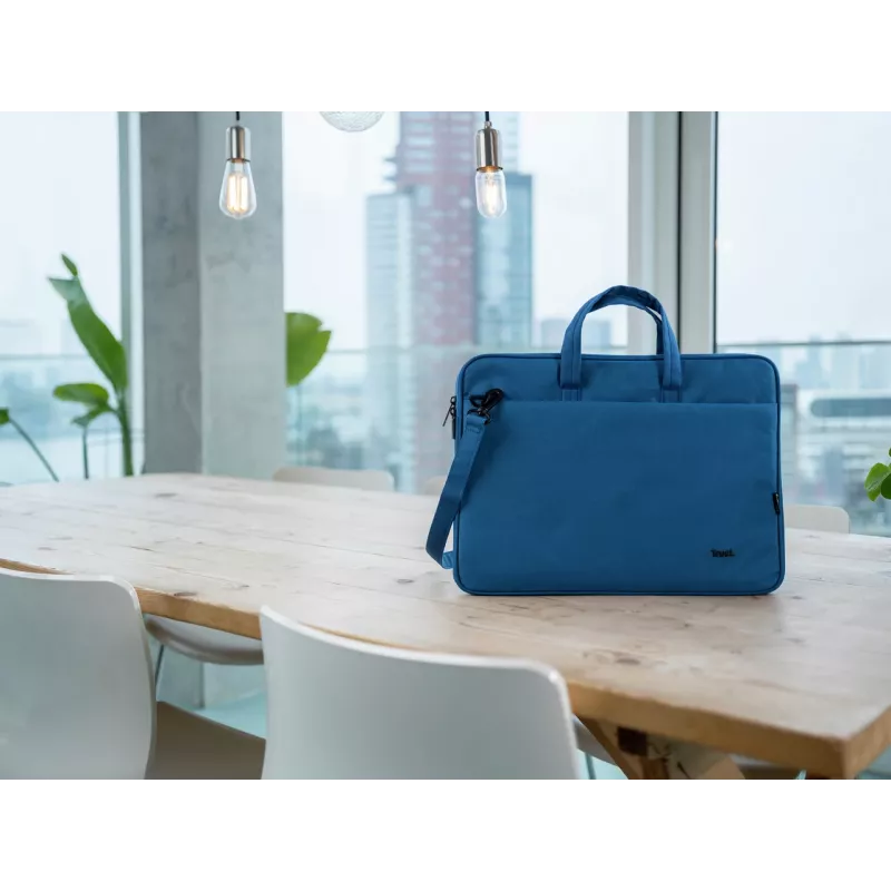 Trust Bologna 40,6 cm (16 inch) aktetas blauw