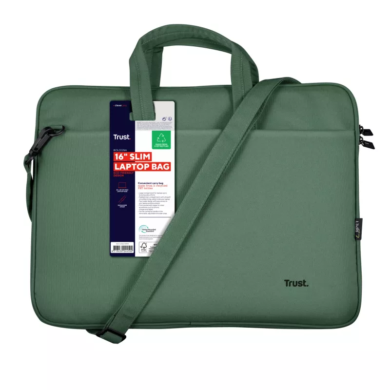 Trust Bologna 40,6 cm (16 inch) aktetas groen