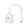 USB-grafische adapter Nedis CCGB64651WT02 3840 x 2160 pixel wit