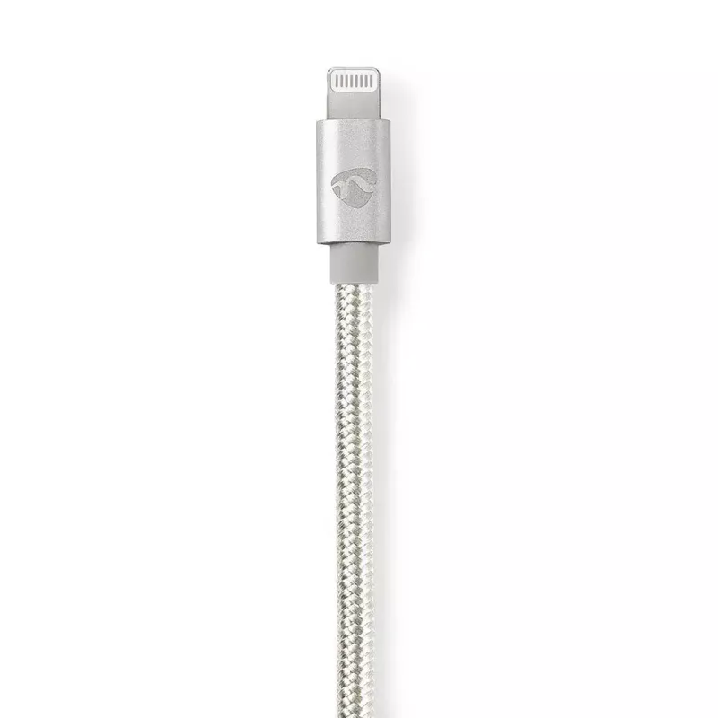 Lightning-kabel Nedis CCTB39650AL10 1 m aluminium USB-C