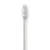 Lightning-kabel Nedis CCTB39650AL20 2 m USB-C aluminium