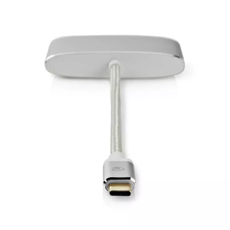 Laptop-dock Nedis CCTB64760AL02 aluminium 0,2 m kabel 5 Mbit/s