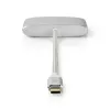 Laptop-dock Nedis CCTB64765AL02 zilver 5 Gbit/s