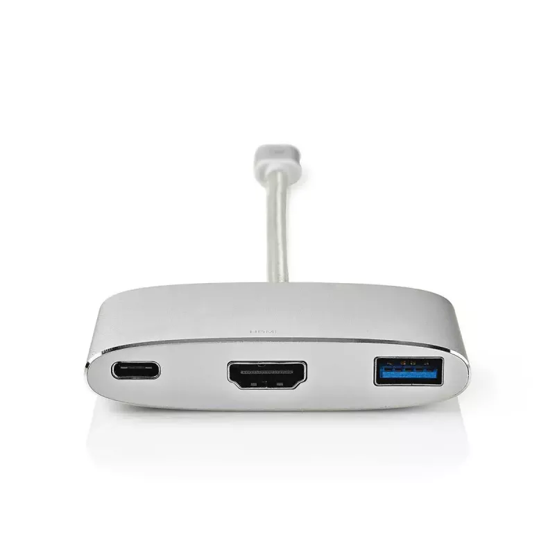 Laptop-dock Nedis CCTB64765AL02 zilver 5 Gbit/s