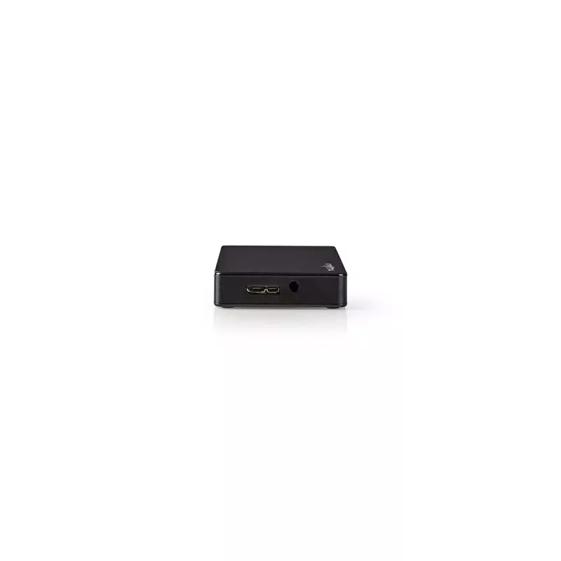 USB-hub Nedis UHUBU3420BK USB 3.2 Gen 1 Micro-B zwart
