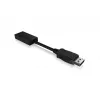 ICY BOX IB-AC508a DisplayPort HDMI zwart