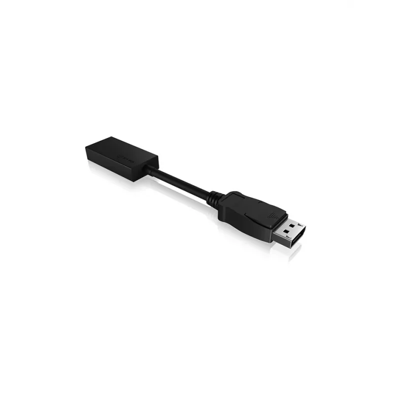 ICY BOX IB-AC508a DisplayPort HDMI zwart