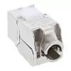 InLine RJ45 Keystone Jack snap-in-module Cat.6a, slank design