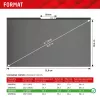 Displex PRIVACY SAFE magnetische 2-weg kijkbeschermingsfilter voor laptop/notebook 14'' (16:9)