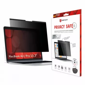 Displex PRIVACY SAFE magnetische 2-weg kijkbeschermingsfilter voor MacBook Air/MacBook Pro 13,3''