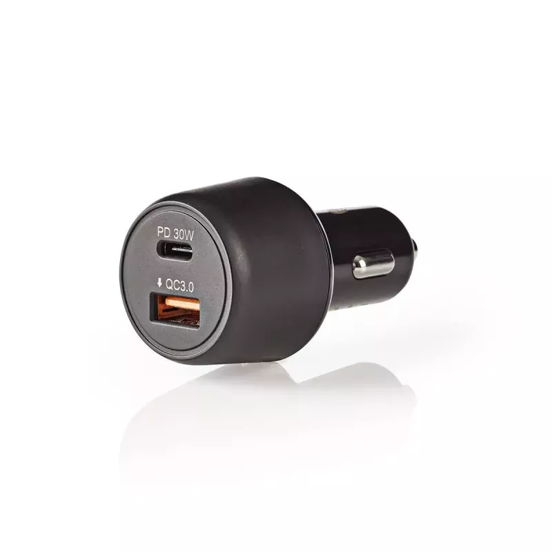 Oplader voor mobiel apparaat Nedis CCPD30W100BK smartphone zwart snel opladen