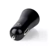 Nedis CCPDL20W111BK autolader 20W, 1x USB-C, Lightning 8-pins kabel, zwart