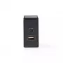 Oplader voor mobiel apparaat Nedis WCPD45W100BK universeel zwart USB binnen