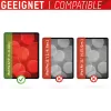 Displex Tablet Glass (9H) voor Apple iPad Pro 12,9'' (3./4./5./6. gen.), Eco-montageframe, onbreekbaar, ultradun, onzichtbaar