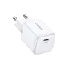 Oplader voor binnen Ugreen 15324 universeel wit AC 1 USB Type-C aansluiting