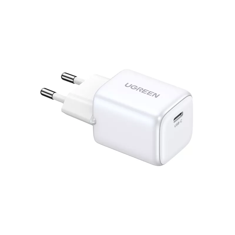 Oplader voor binnen Ugreen 15324 universeel wit AC 1 USB Type-C aansluiting