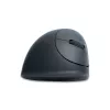R-Go Tools verticale muis R-Go HE Basic, ergonomische muis, middelgroot (handgrootte ≥ 185 mm), rechtshandig, Bluetooth, grijs
