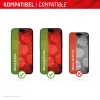 Displex Full Cover Screen Protector (10H) voor Apple iPhone 15 Plus/15 Pro Max, Eco-montageframe, volledige afdekking