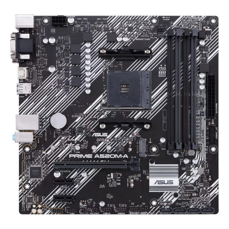 Moederbord ASUS PRIME A520M-A II/CSM AMD A520 Socket AM4 micro ATX