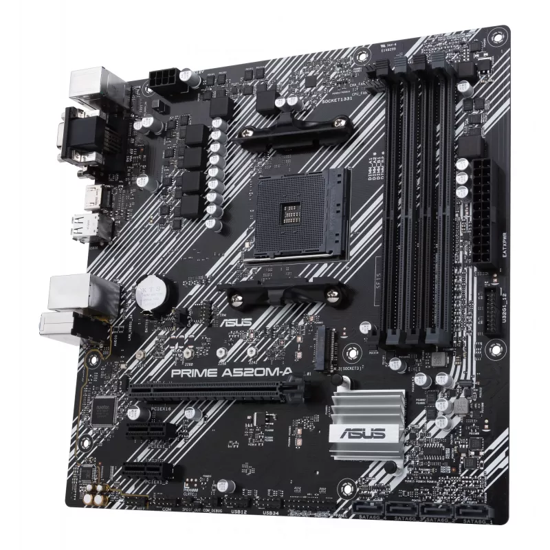 Moederbord ASUS PRIME A520M-A II/CSM AMD A520 Socket AM4 micro ATX
